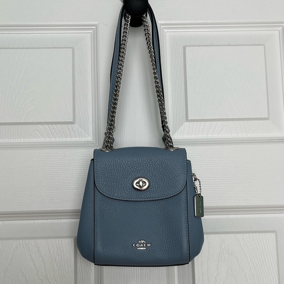 Coach, Convertible mini Backpack, Cornflower - Picture 10 of 15